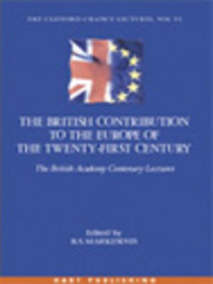 cover image of The British Contribution to the Europe of the Twenty-First Century